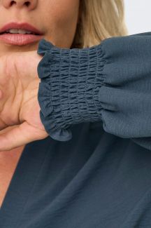 Blūze ONLY CARMAKOMA 15285157-Ombre-Blue