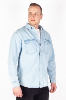 Džinsa krekls JACK & JONES 12275137-Light-Blue