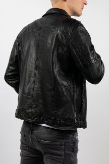 Ādas jaka GIPSY GBCairo-STUV-BLACK