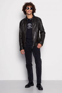 Ādas jaka GIPSY GMChuto-SF-LGAWV-BLACK