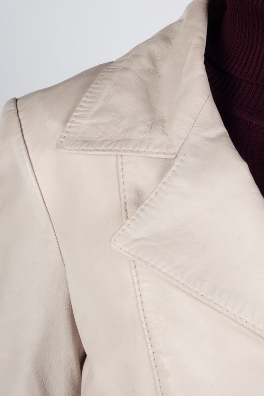 Ādas jaka MAURITIUS 1101-0680-ivory