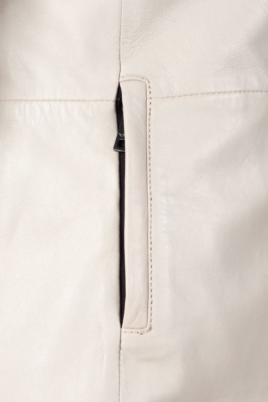 Ādas jaka MAURITIUS 1102-0019-ivory