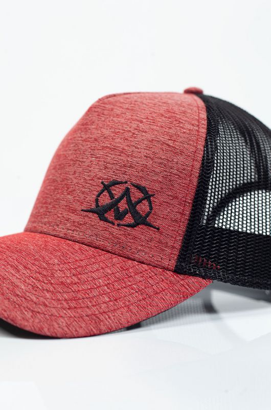 Cepure X JEANS RAPPER-MELANGE-RED