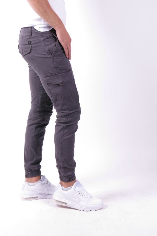 Kargo bikses JACK & JONES 12140326-Asphalt