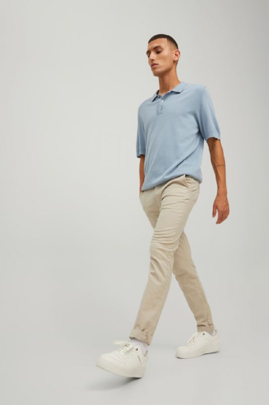 Klasiskās bikses JACK & JONES 12206198-Dune-SOLID