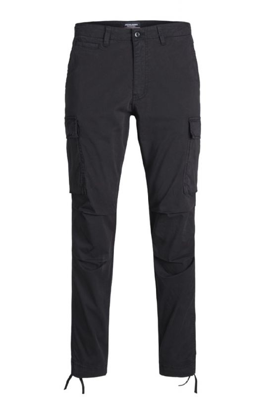 Kargo bikses JACK & JONES 12216664-Black-SOLID