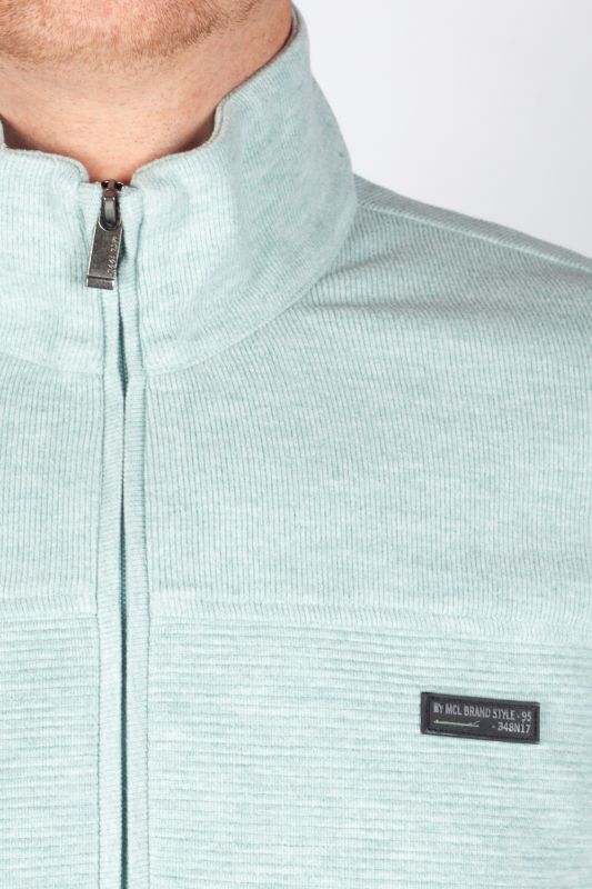 Adīta jaka MCL 40352-MINT-MELANJ