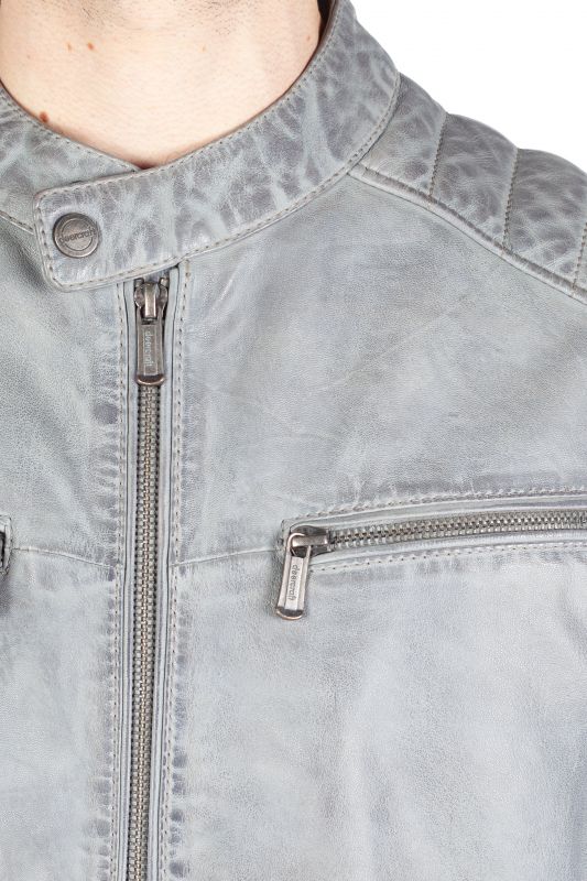 Ādas jaka DEERCRAFT 3701-0151-grey