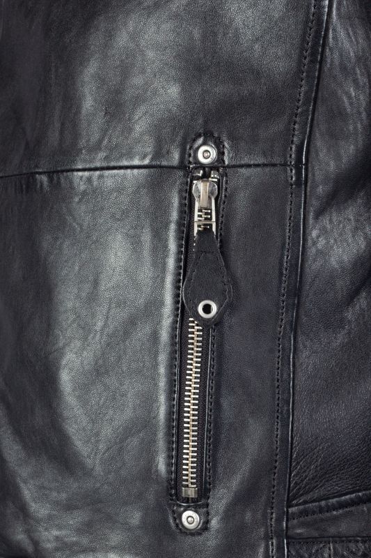 Ādas jaka GIPSY 1901-0004-black