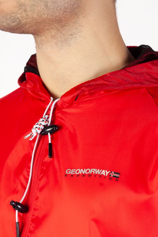 Lietusmētelis GEOGRAPHICAL NORWAY BOAT-Red