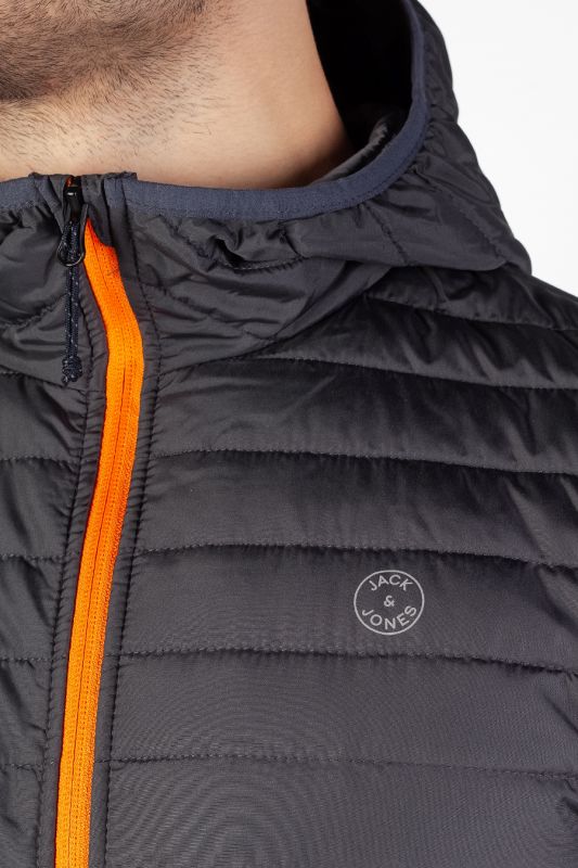 Vējjaka JACK & JONES 12182242-Grey-Mel-SET-IN