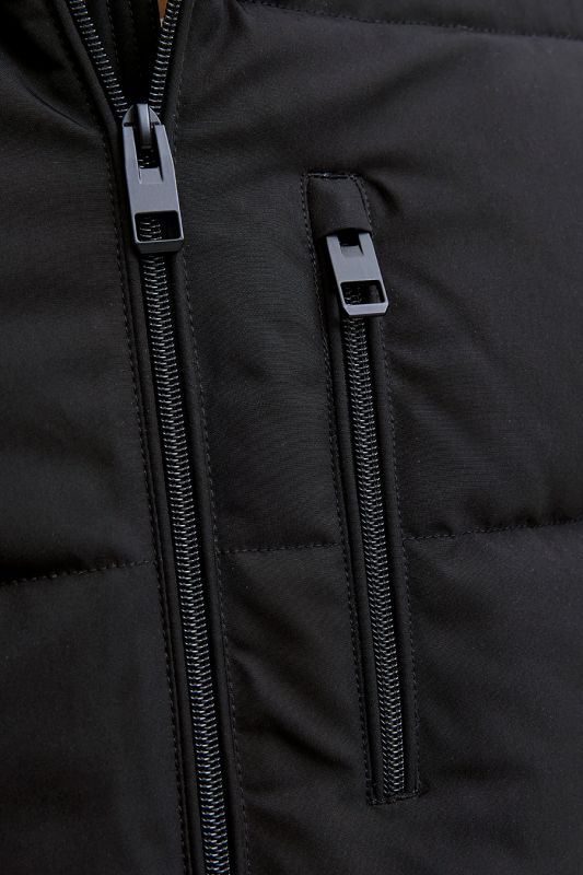 Ziemas jaka JACK & JONES 12278792-Rosin-BLACK-BL