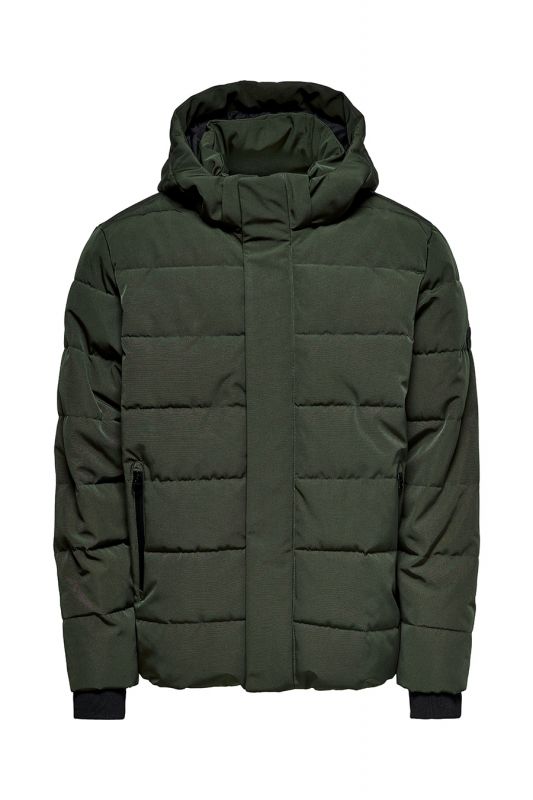 Ziemas jaka ONLY & SONS 22019598-Peat