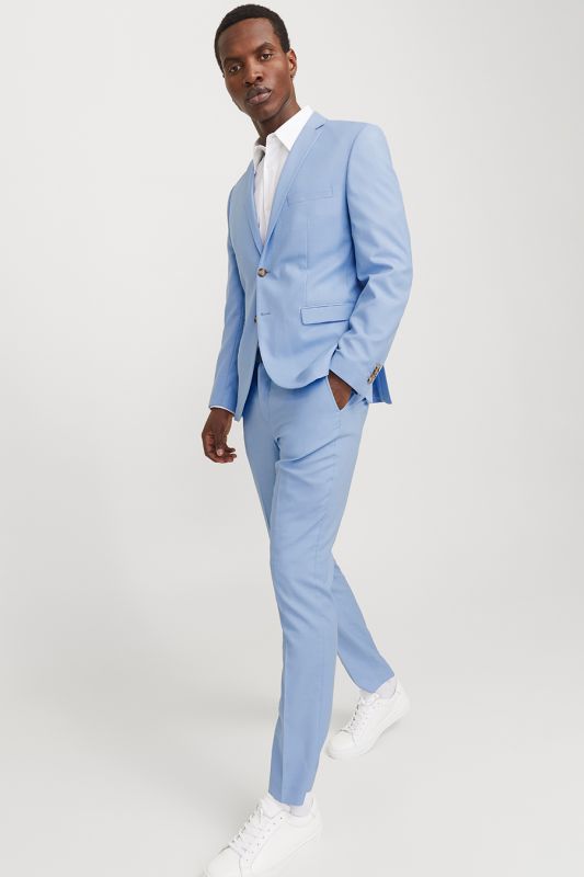 Uzvalka bikses JACK & JONES 12141112-Chambray-Blue