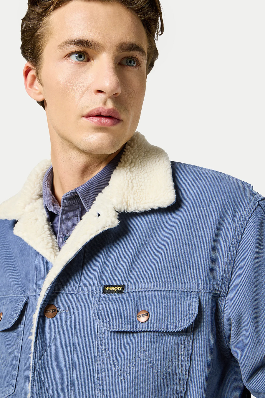 Джинсовая куртка с подкладкой WRANGLER 112357214