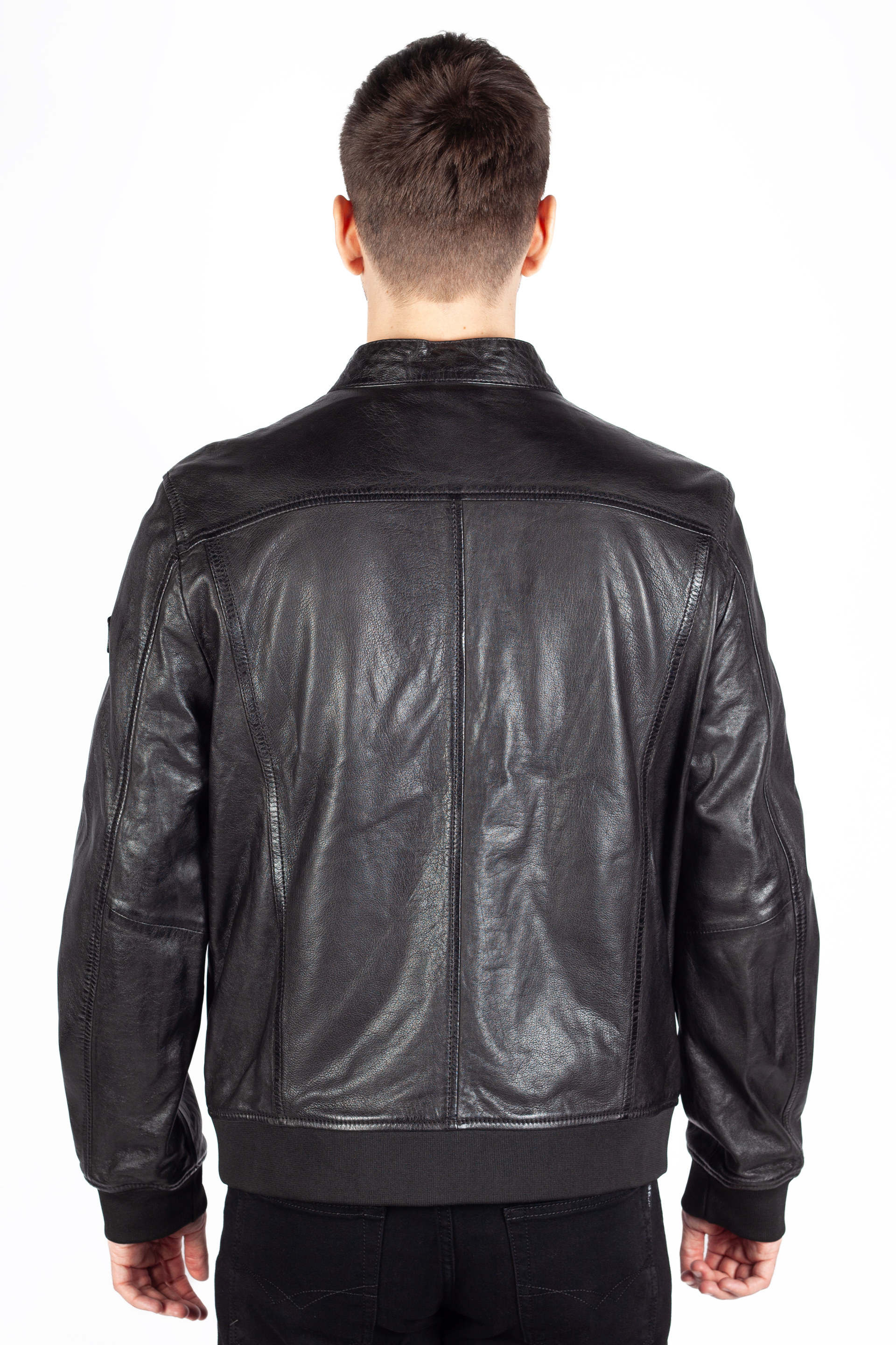 Кожаная куртка GIPSY 1201-0625-black