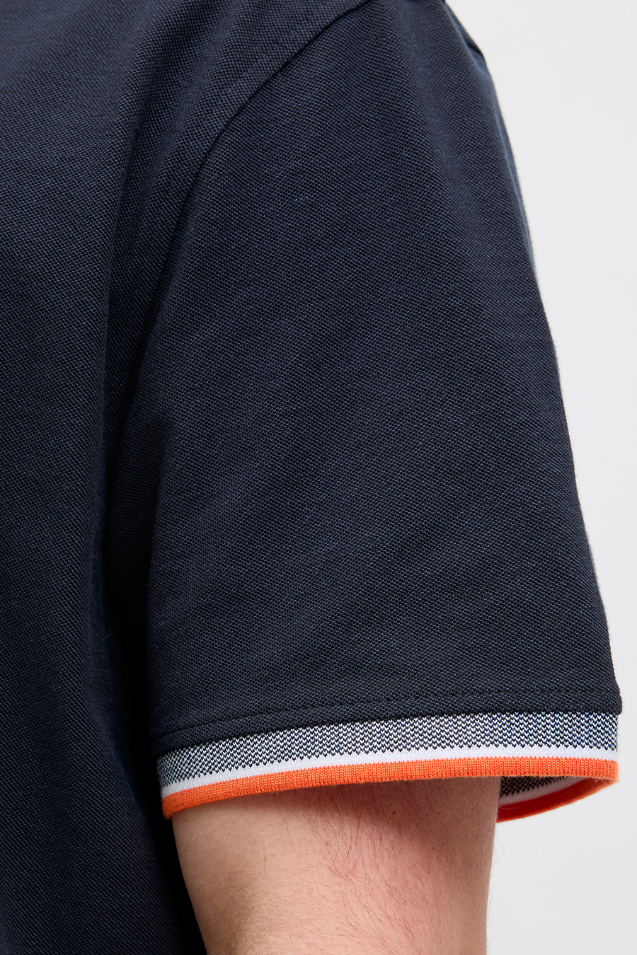 Рубашкa поло JACK & JONES 12143859-Black-Navy-NEO