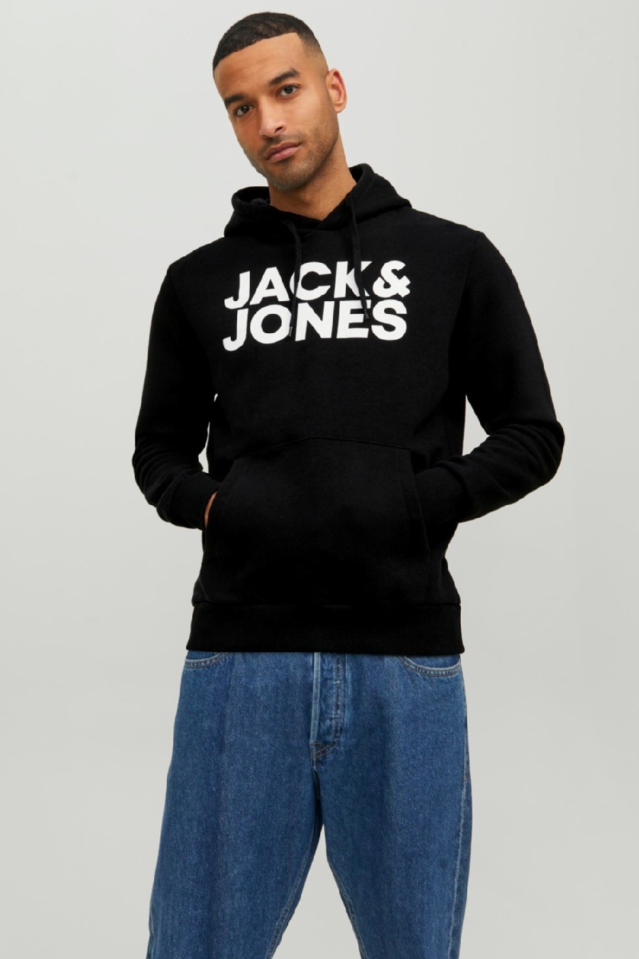 Спортивный свитер JACK & JONES 12152840-Black