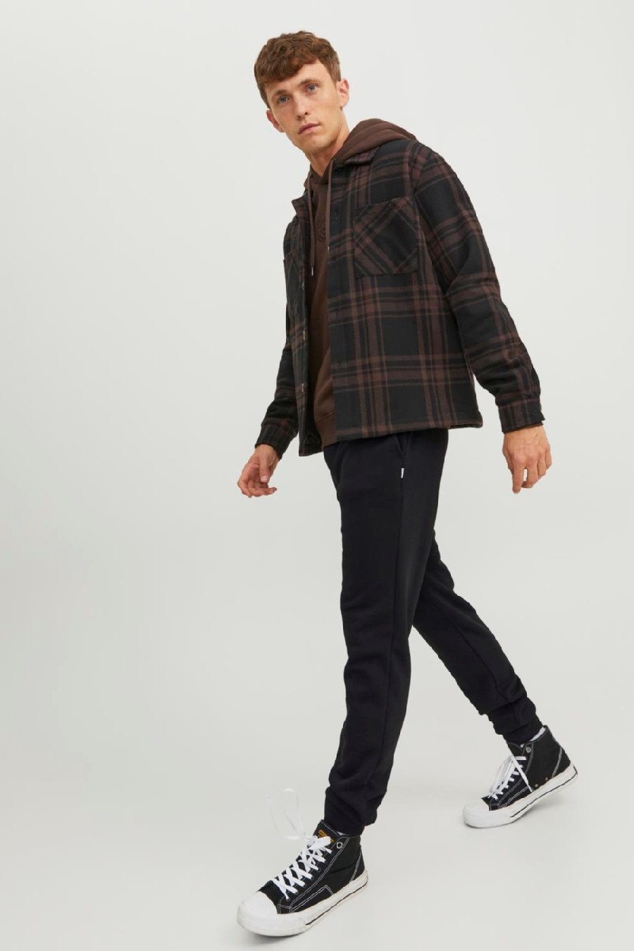 Спортивные штаны JACK & JONES 12249274-Black