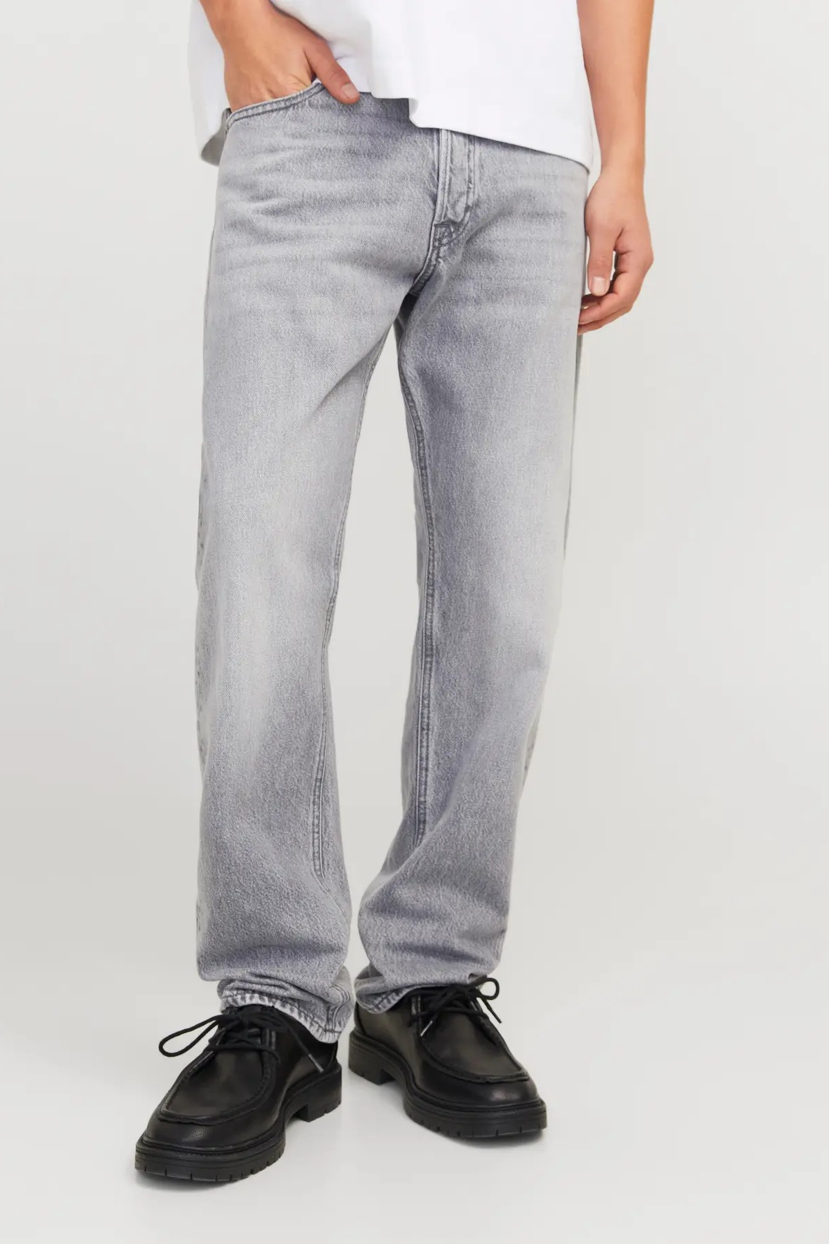 Джинсы JACK & JONES 12258835-Grey-Denim