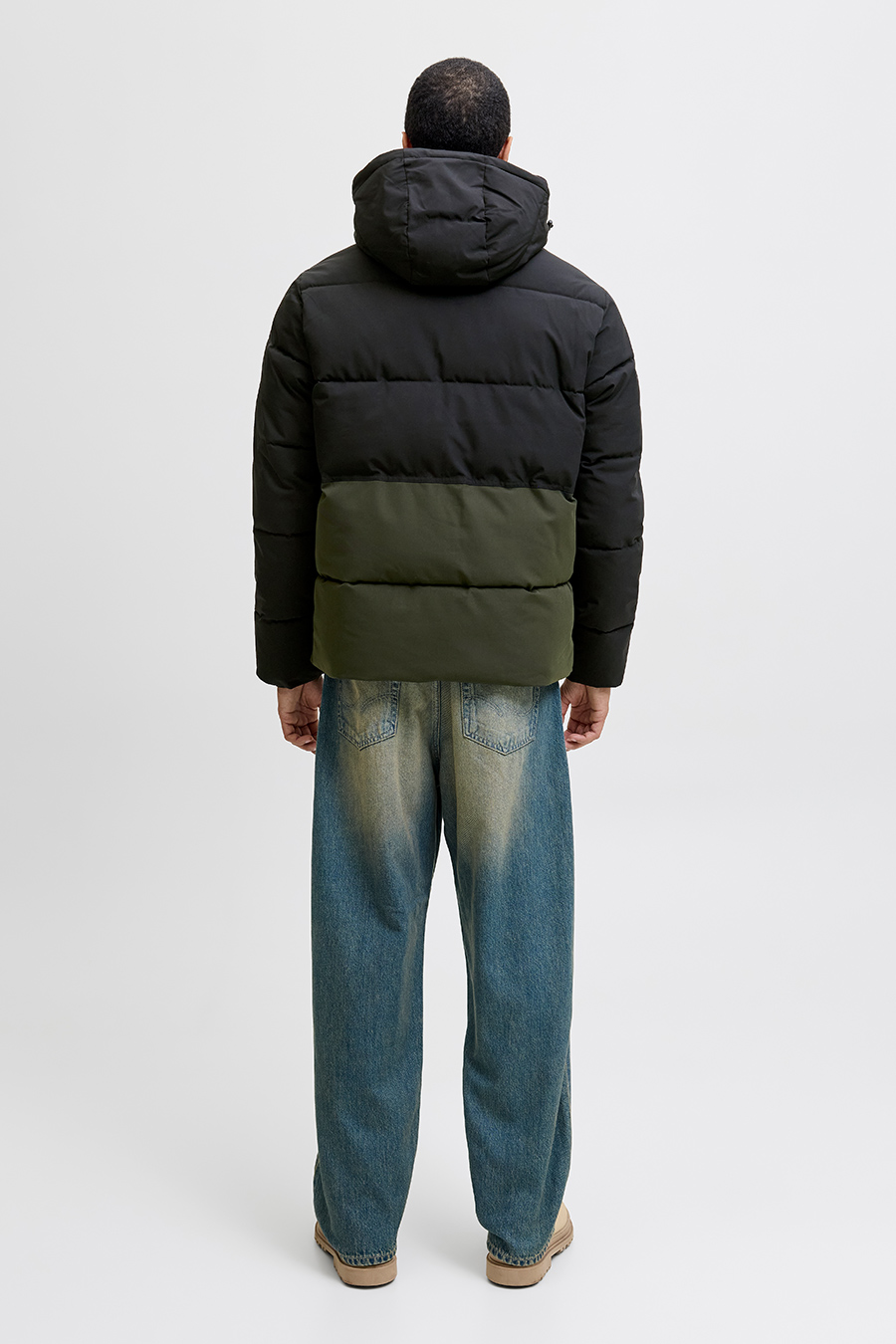 Зимняя куртка JACK & JONES 12278792-Rosin-BLACK-BL