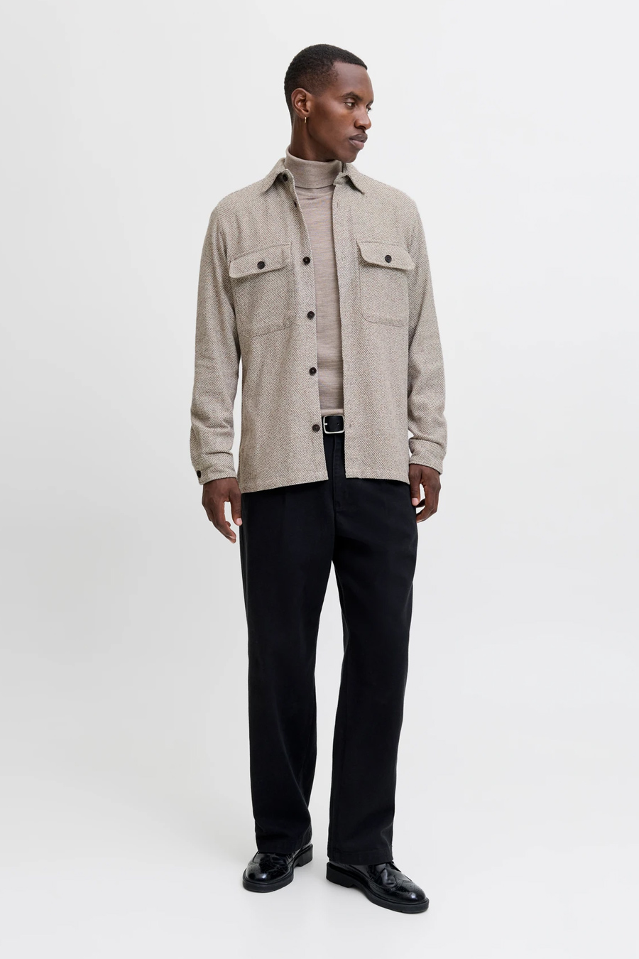 Верхние рубашки JACK & JONES 12286840-Ermine