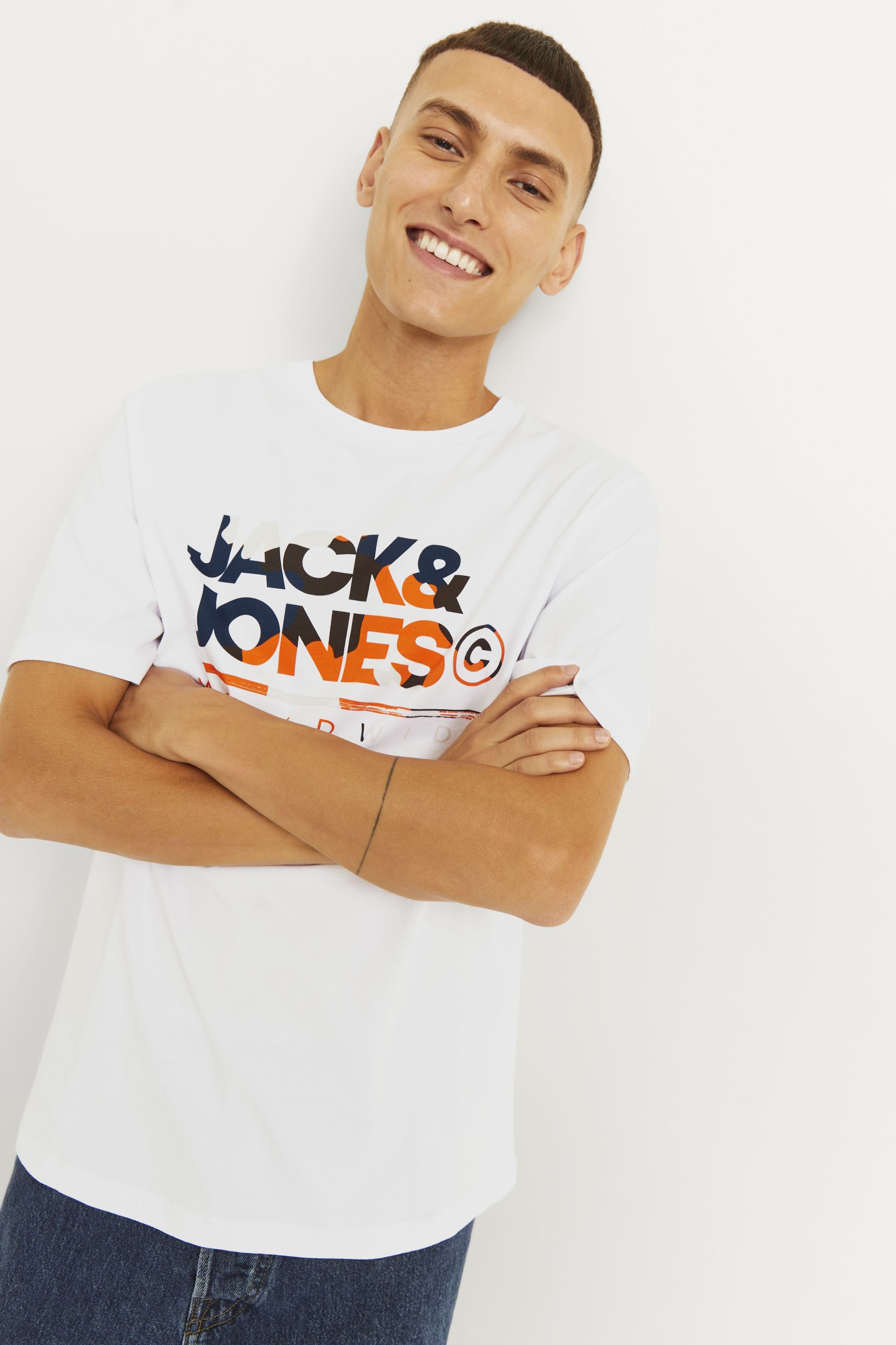 Футболкa JACK & JONES 12287689-White