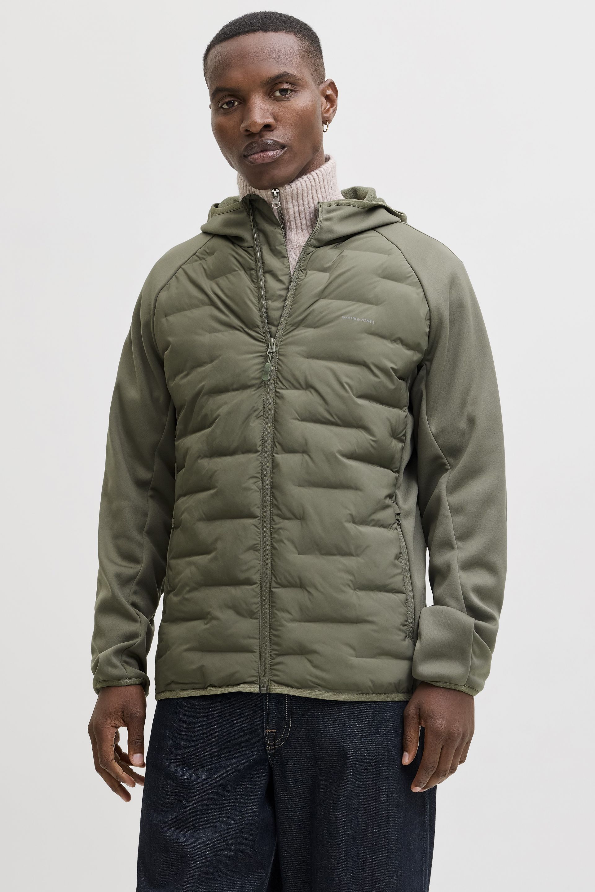 Курткa JACK & JONES 12288894-Dusty-Olive