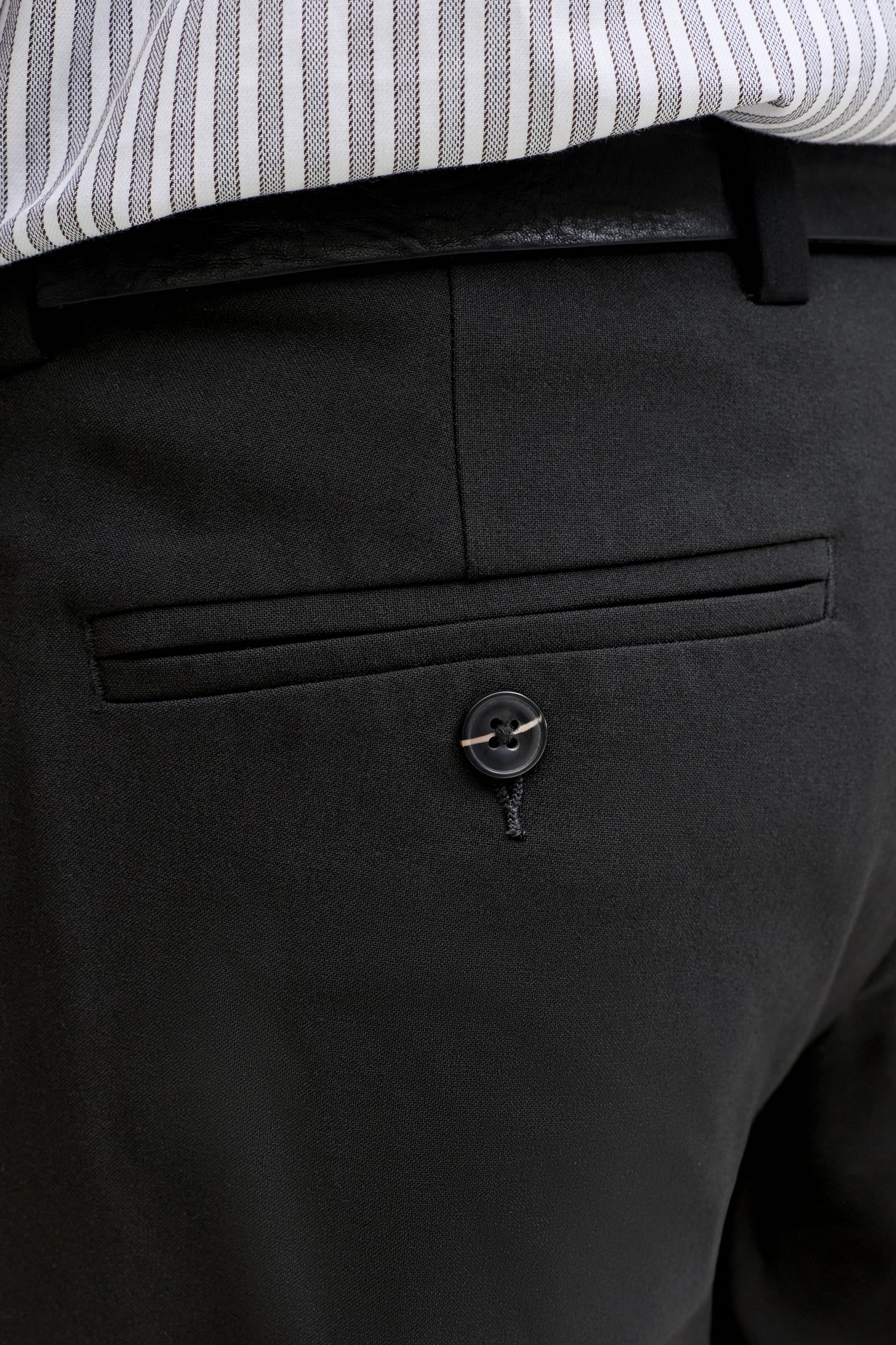 Классические брюки JACK & JONES 12292100-Black