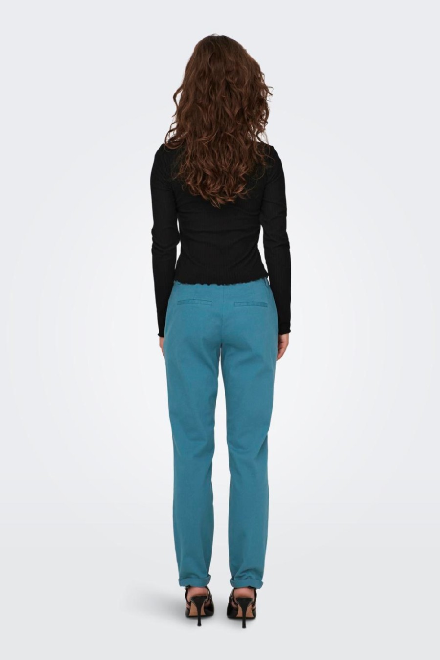 Футболкa с длинным рукавом ONLY 15298796-Black