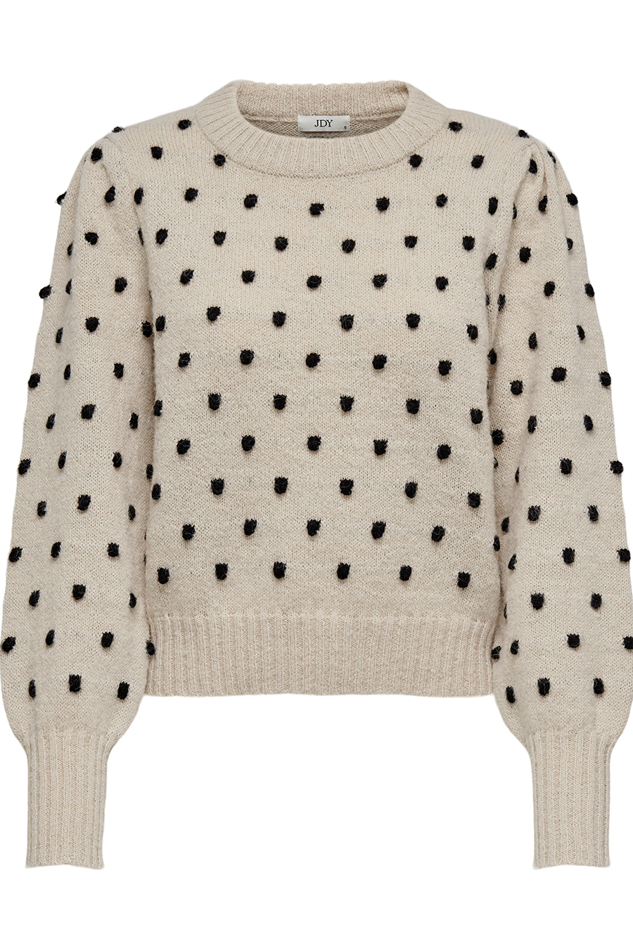 Свитер JACQUELINE DE YONG 15304813-Cement-BLACK