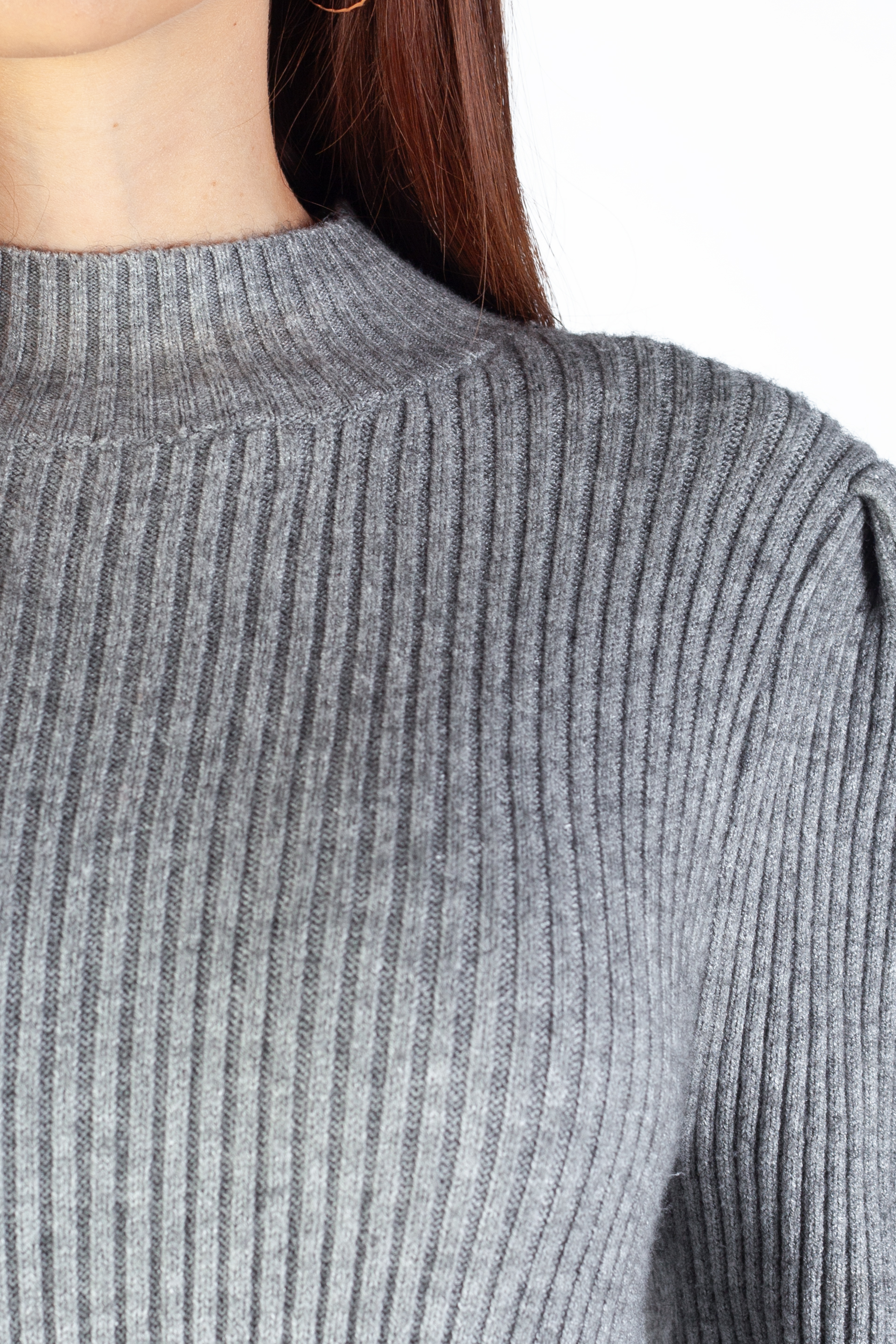 Вязанное платье ONLY 15315390-Medium-Grey