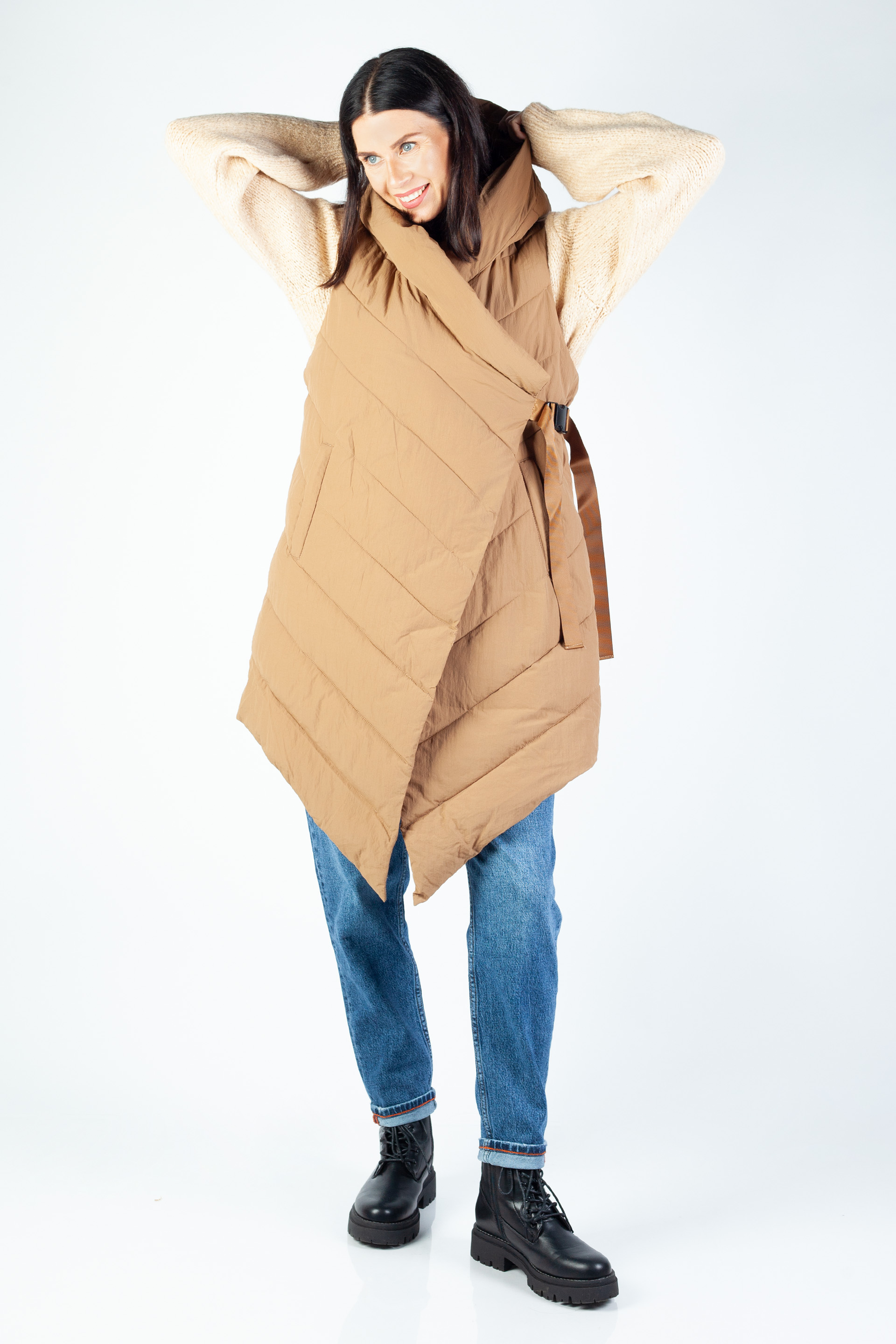 Жилет FLY 1536-BROWN