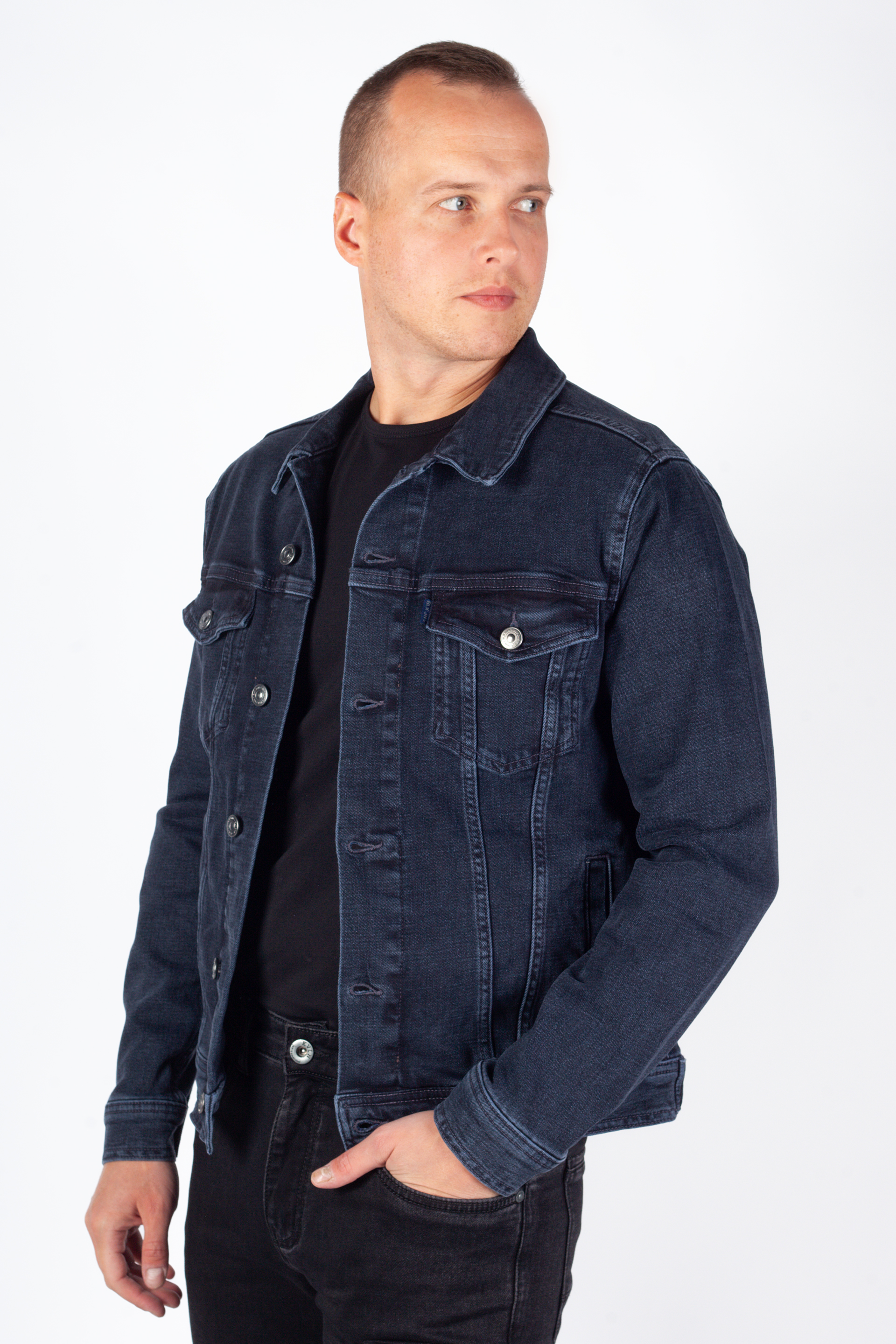 Джинсовая куртка BLK JEANS 1698-1115-318-211