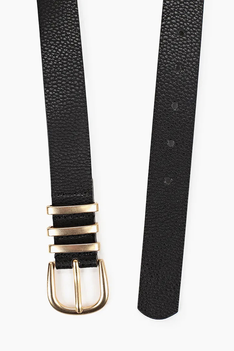 Ремень PIECES 17082261-Black-Gold