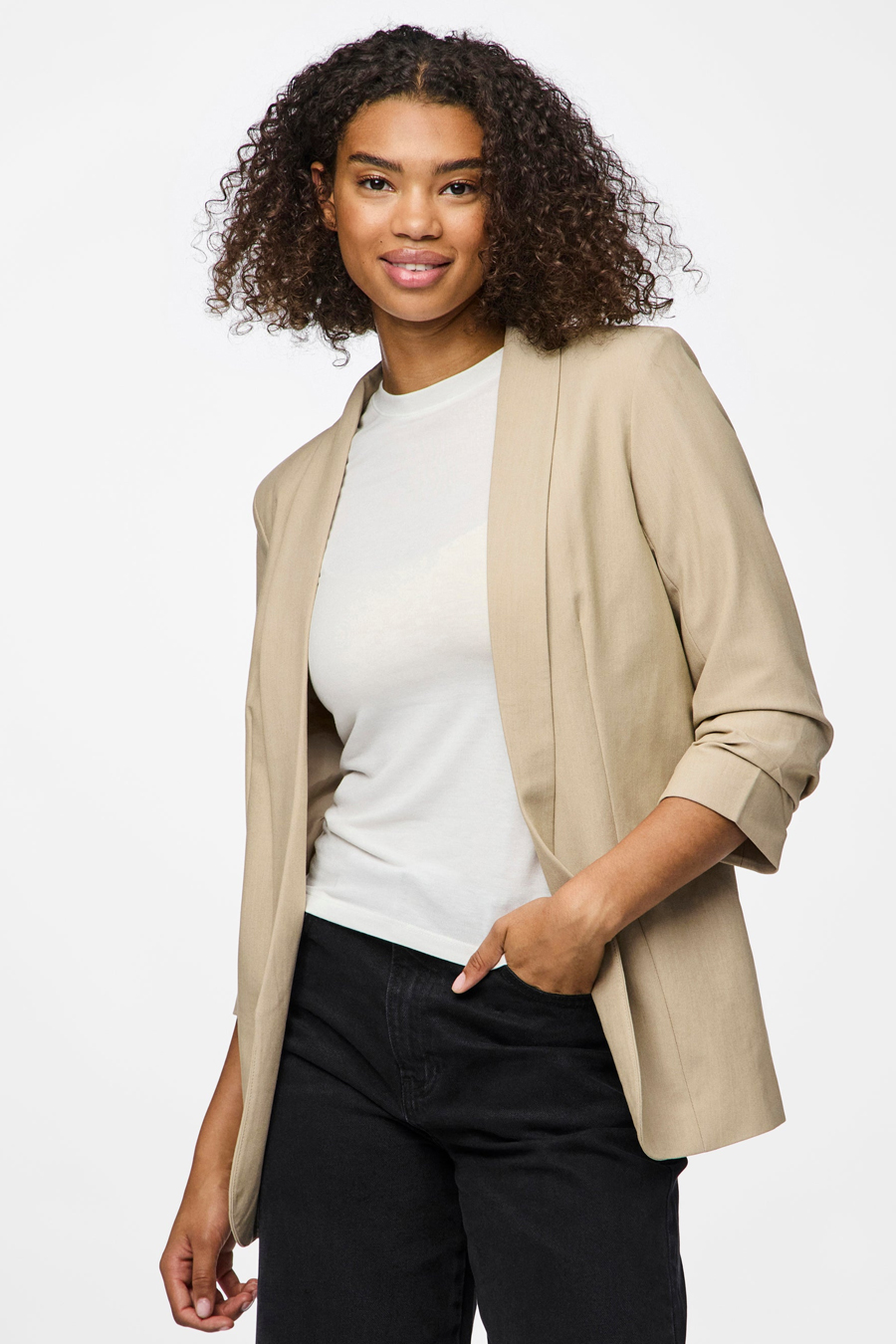 Пиджак PIECES 17090996-White-Pepper