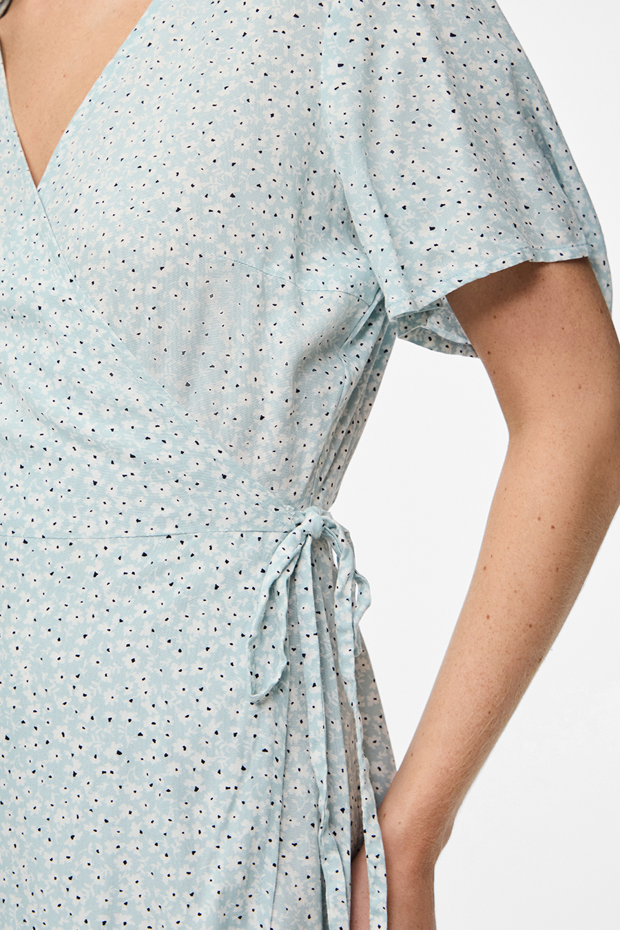  Платье PIECES 17154743-Cloud-Blue-FL