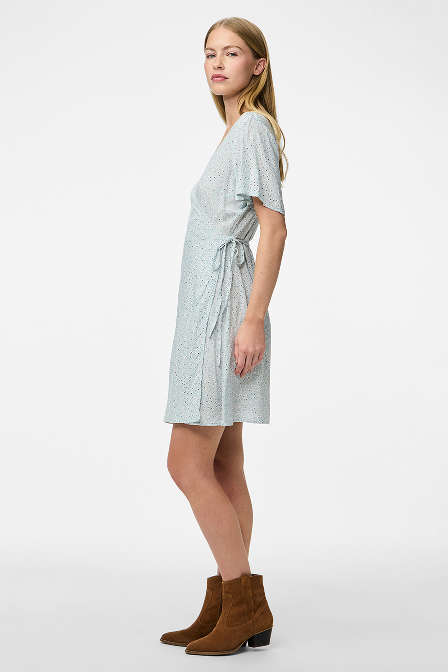  Платье PIECES 17154743-Cloud-Blue-FL