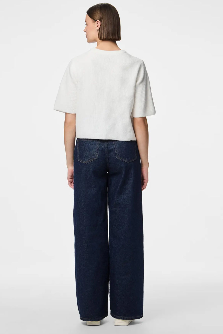 Вязаная кофта PIECES 17158220-Cloud-Dancer