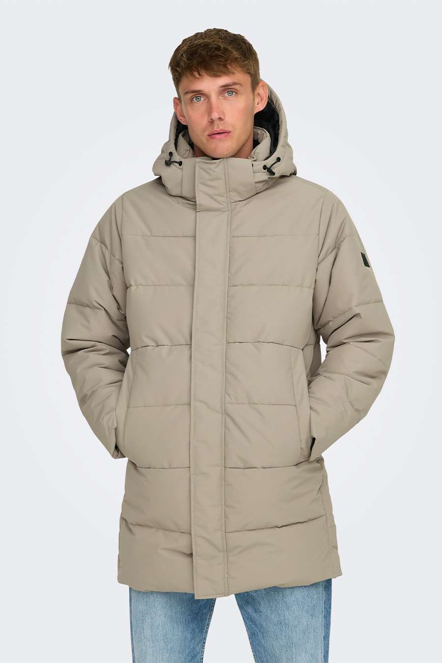 Зимняя куртка ONLY & SONS 22020156-Desert-Taupe