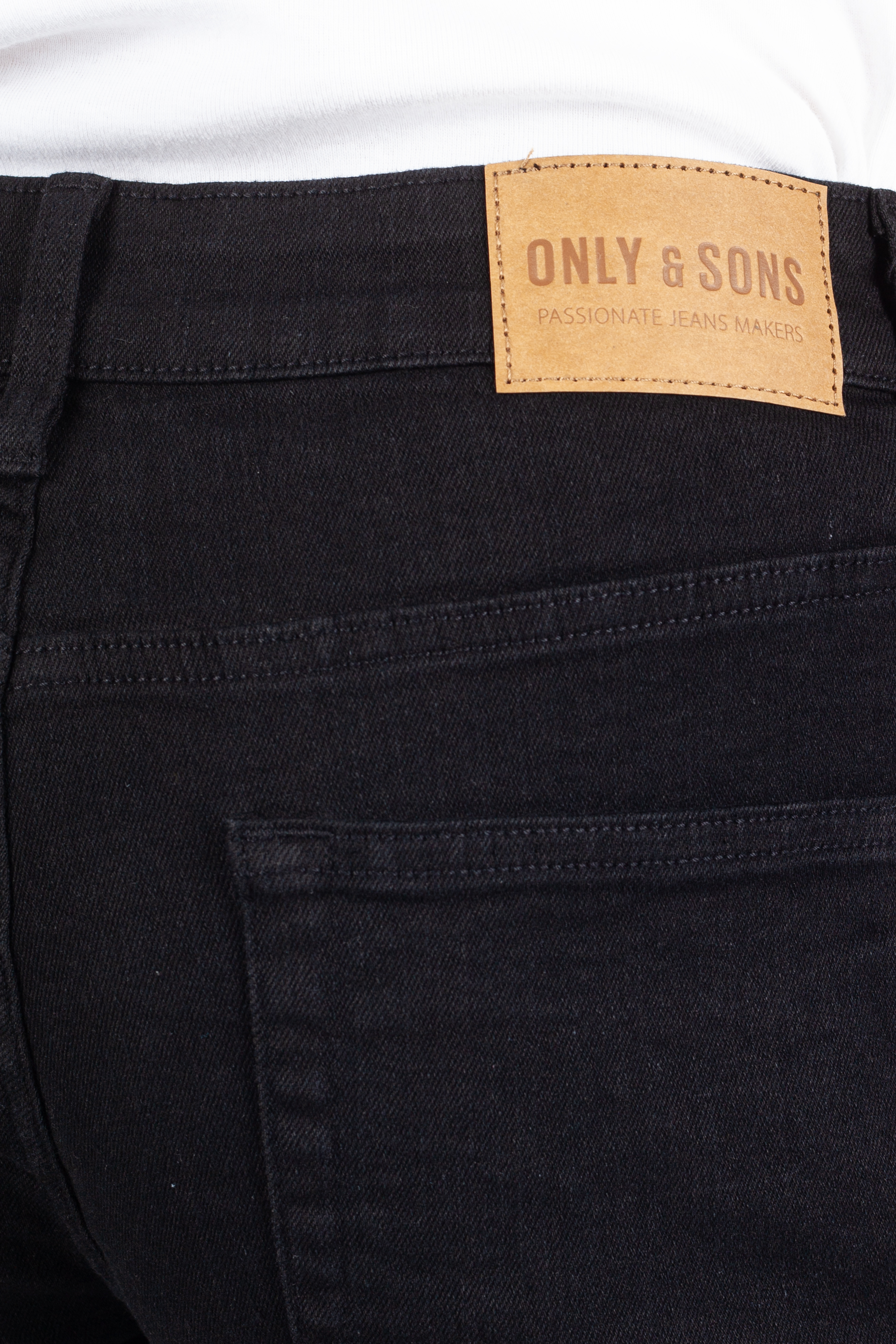 Джинсовые шорты ONLY & SONS 22032925-Black