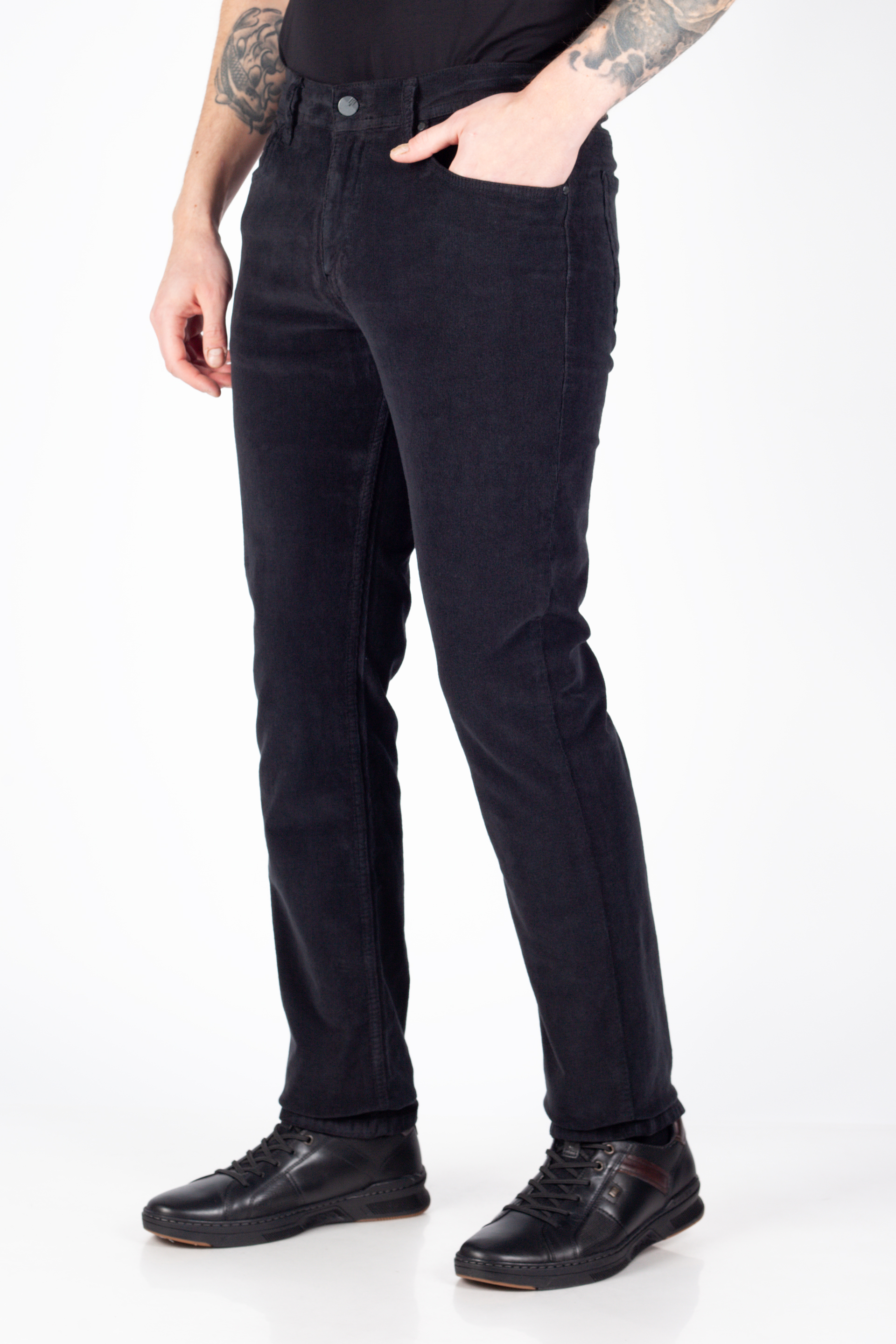 Вельветовые брюки BLK JEANS 8380-1190-301-350