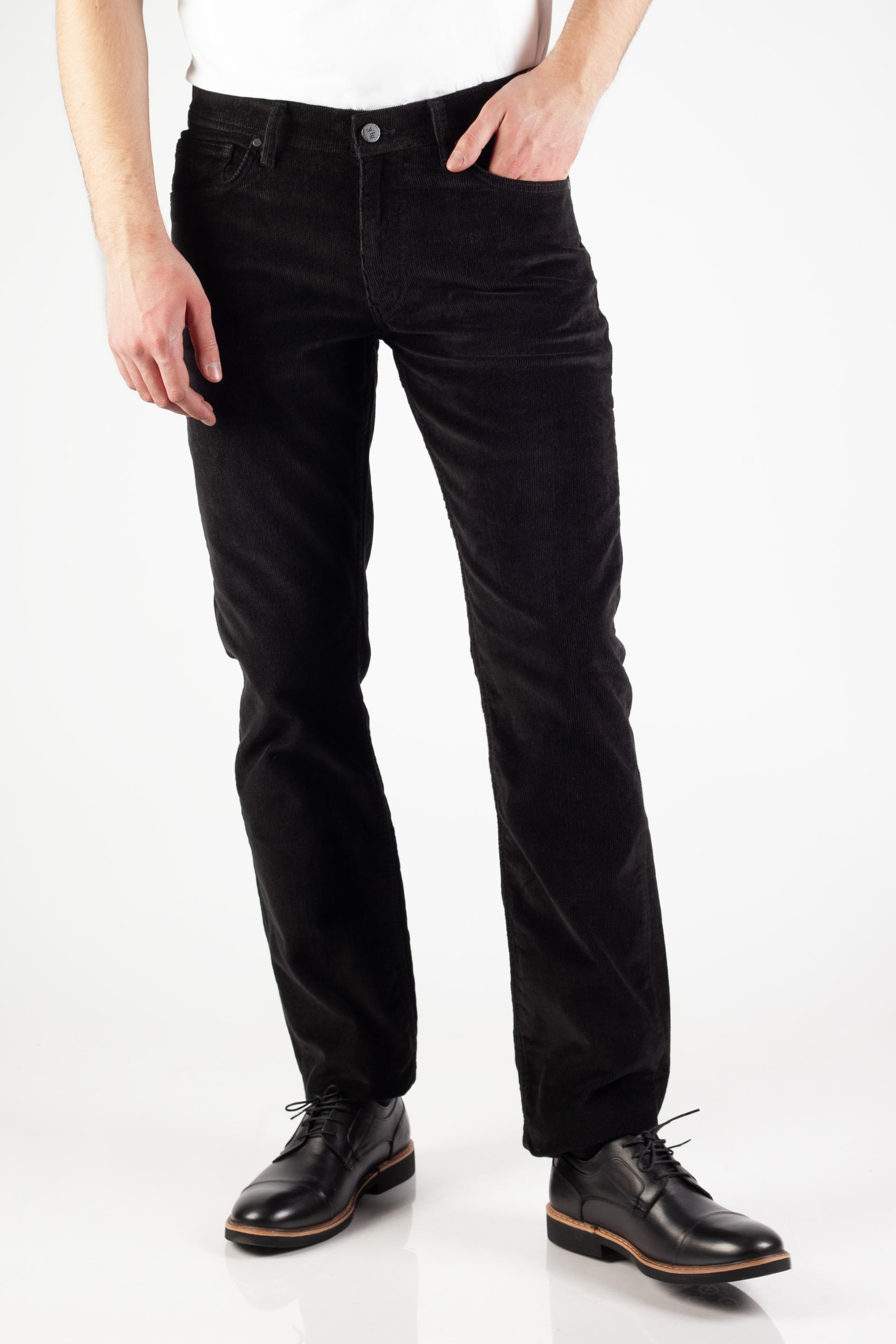 Вельветовые брюки BLK JEANS 8380-860-101-201
