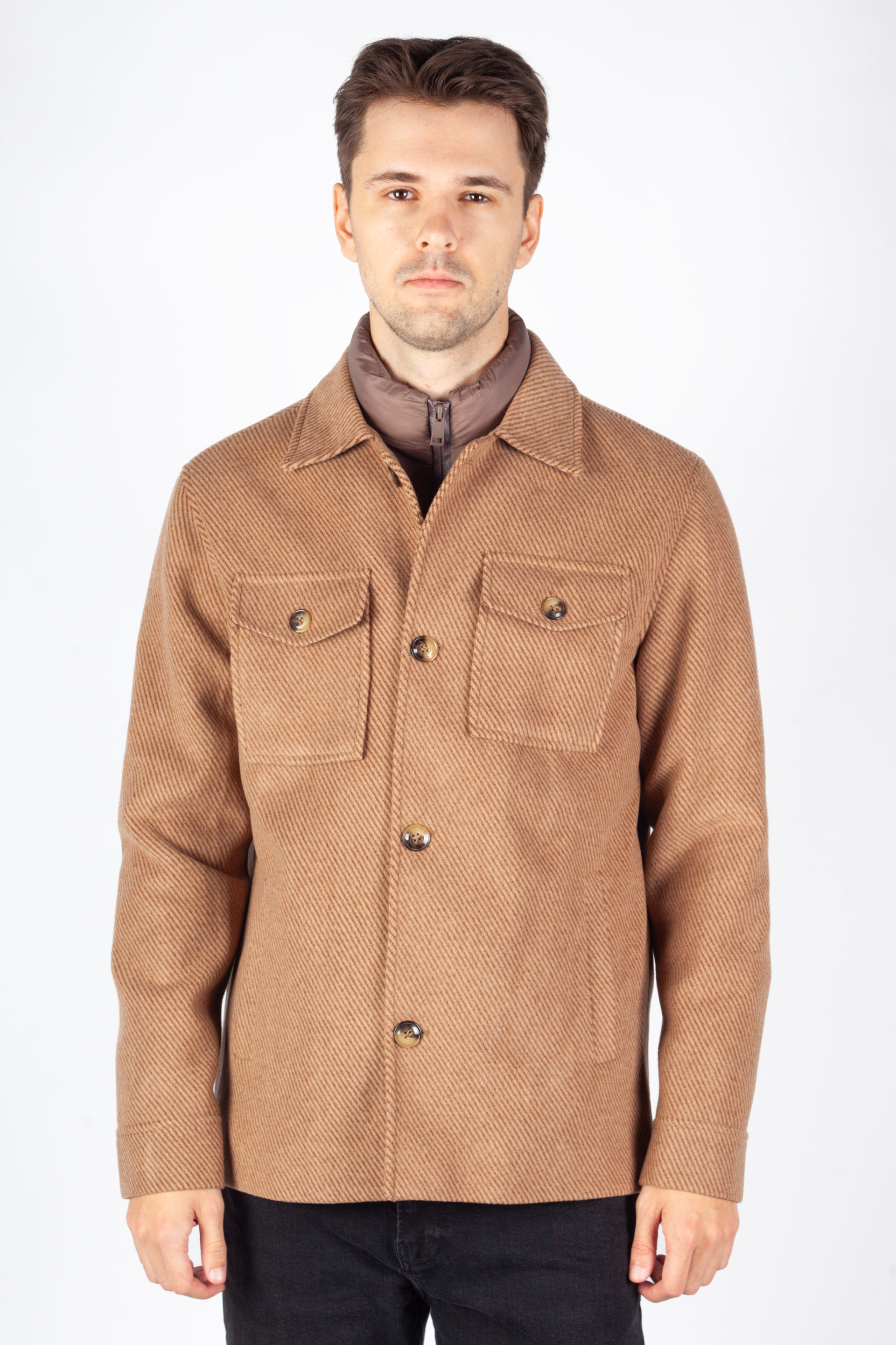 Курткa FRAPPOLI 9995-MAXI-CAMEL