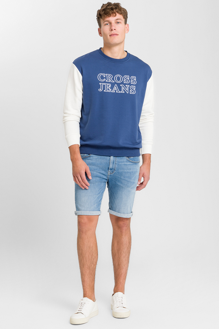 Джинсовые шорты CROSS JEANS A550-016