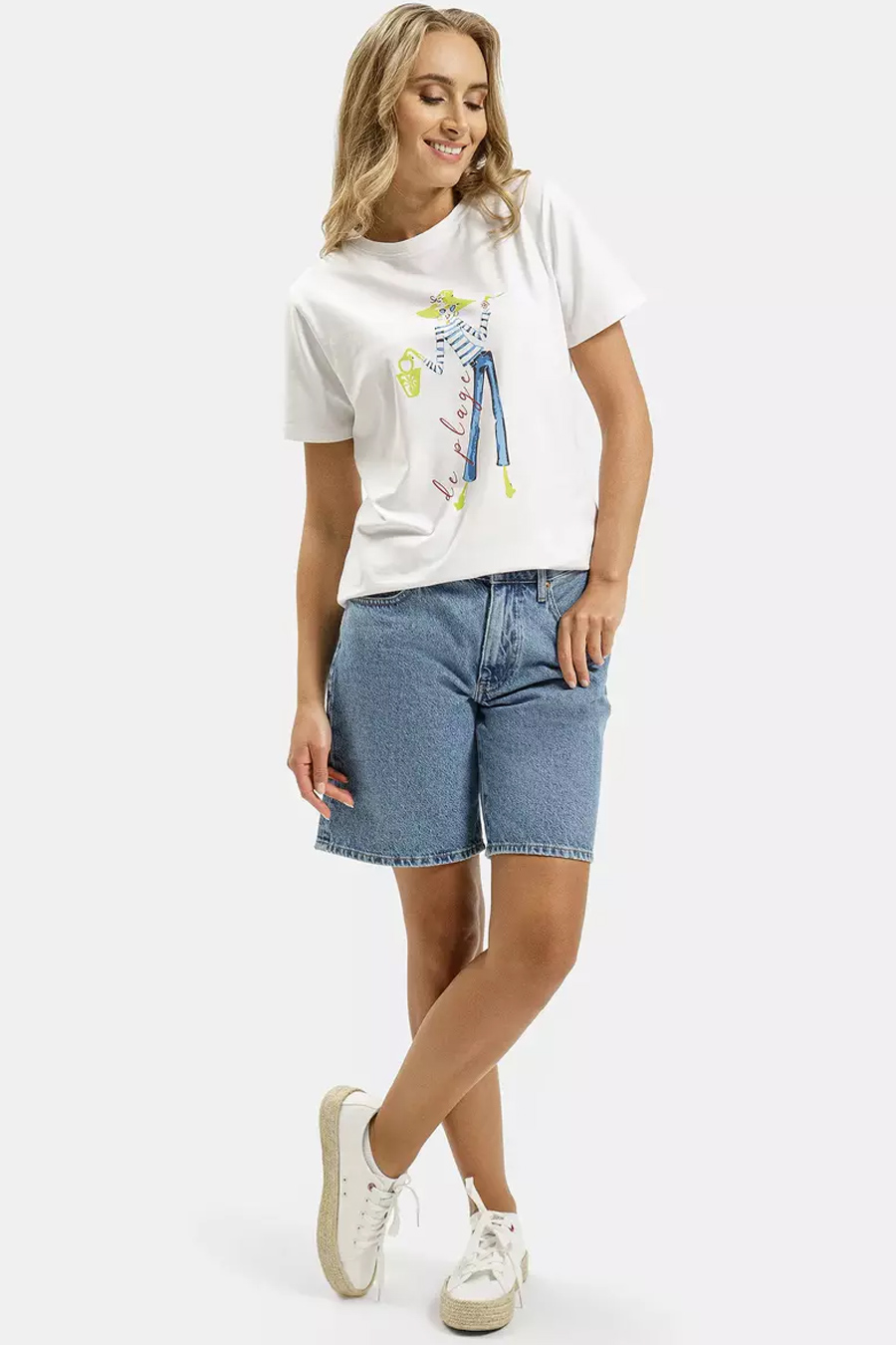 Джинсовые шорты CROSS JEANS A704-007