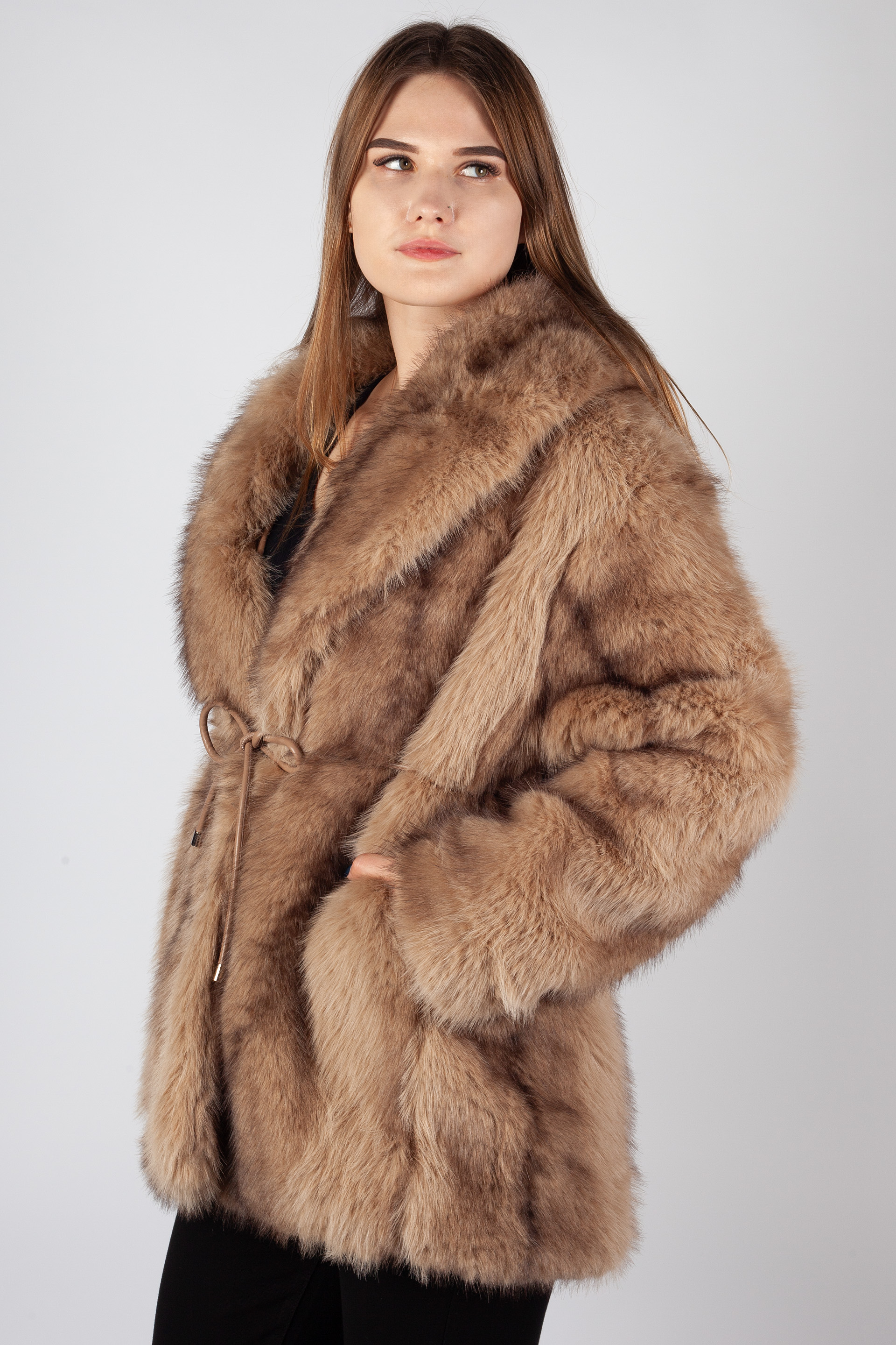 Зимняя куртка FASCINATE RD9202-BEIGE-APRICOT