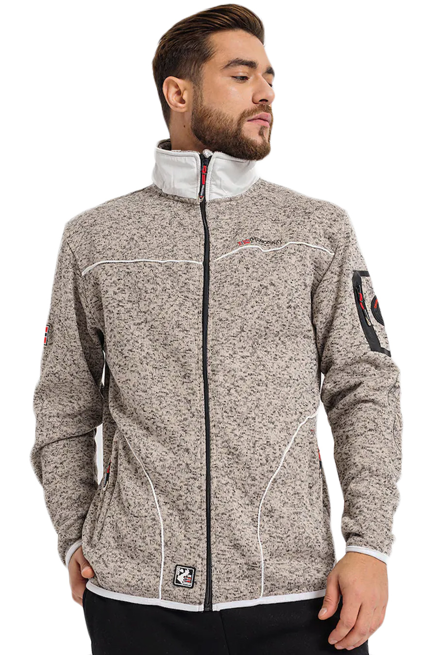 Спортивная кофтa GEOGRAPHICAL NORWAY TOUMBA-Blended-Grey