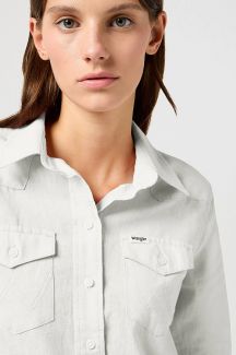 Льняная рубашка WRANGLER 112368477