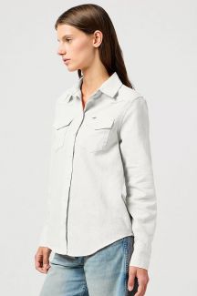 Льняная рубашка WRANGLER 112368477